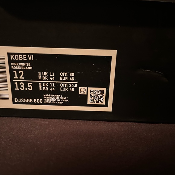 Kobe 6 Kay Yow Think Pink - Picture 6 of 6